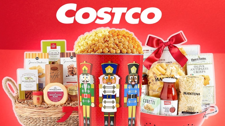 variety of holiday gifts from Costco