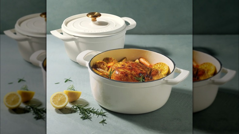 Tramontina Enameled Cast Iron Round Dutch Oven, 2-pack