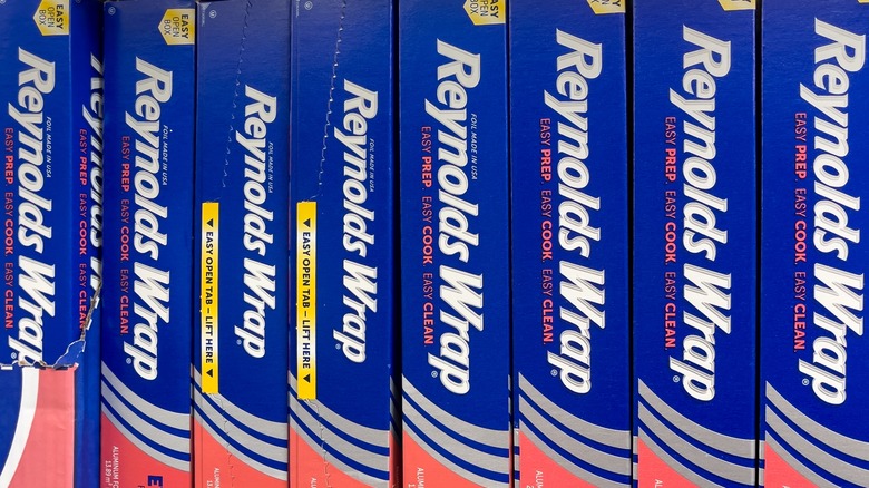 Boxes of Reynolds Wrap