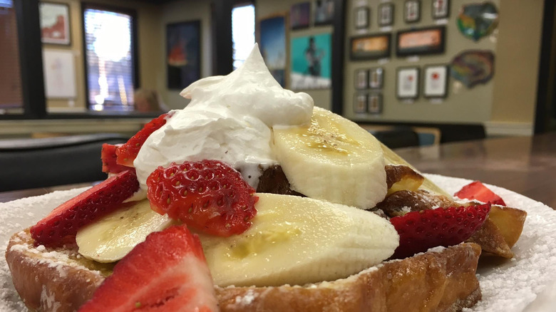 French toast at the Early Bird Diner