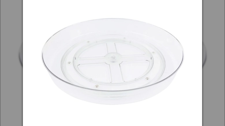 Storage Essentials Clear Acrylic, Rotating Turntable