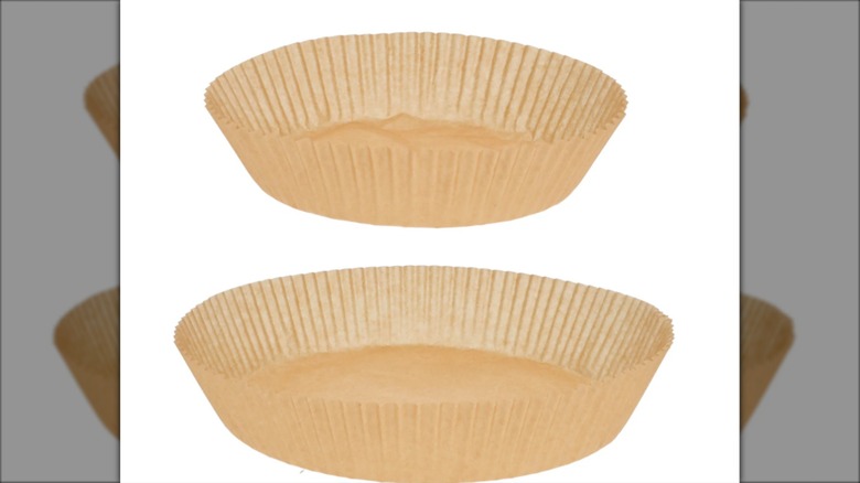 Surefresh Brown Air Fryer Parchment Paper Liners