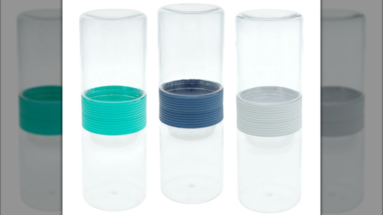 Three Surefresh Lunch Snack Tower Containers