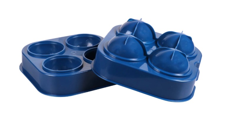 Two Blue Surefresh Sphere Ice Molds