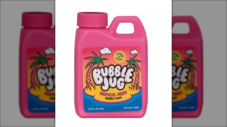 small jug of bubble gum
