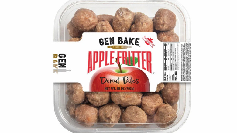 container of Gen Bake Apple Fritter Donut Bites