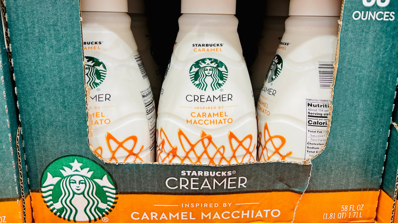 Starbucks Caramel Macchiato Creamer in box