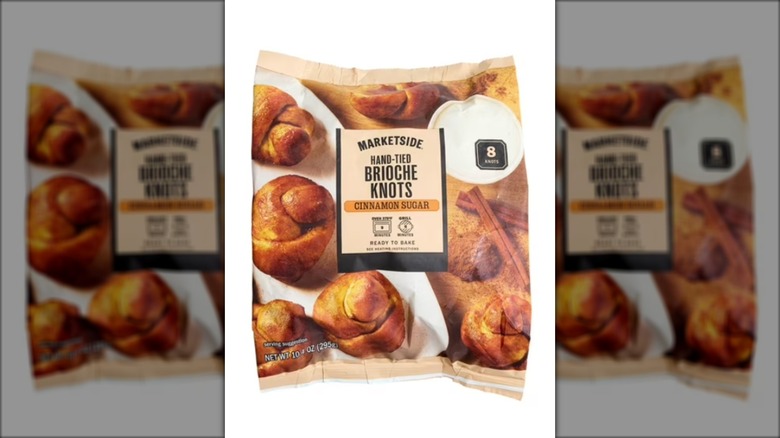 bag of frozen brioche bread knots