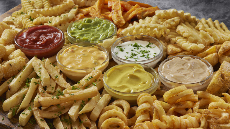 different shapes of french fries