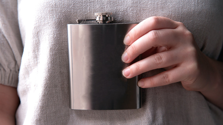 stainless steel hip flask