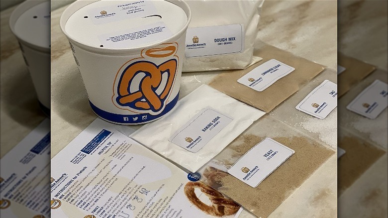 Auntie Anne's diy pretzel kit