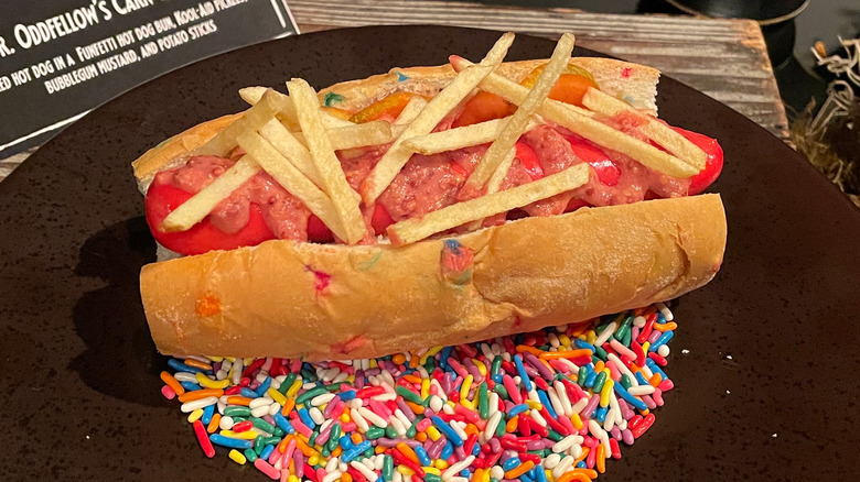 Carn"EVIL" Dog on plate