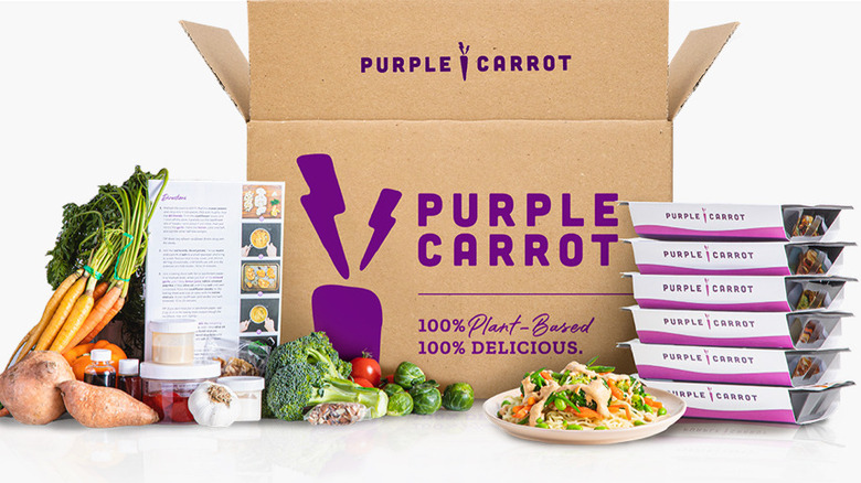 Purple Carrot box