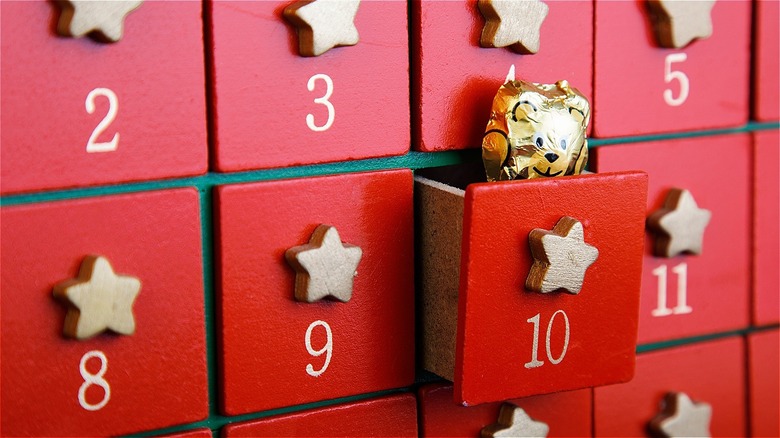 advent calendar for the holidays