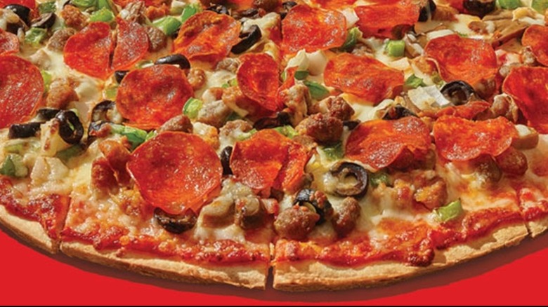 pizza pie from Casey's