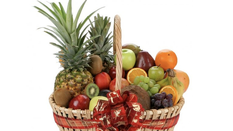 Big basket of fruit