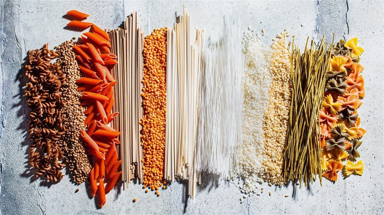 different types of gluten-free pasta