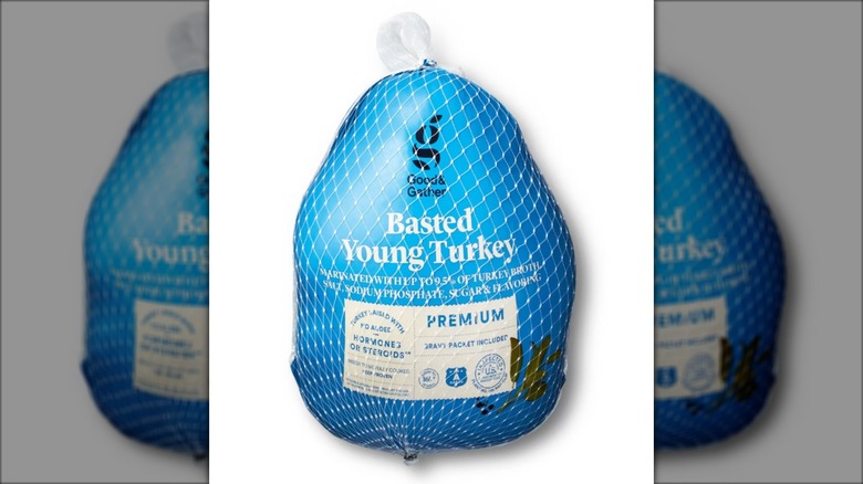 Good and Gather brand frozen turkey