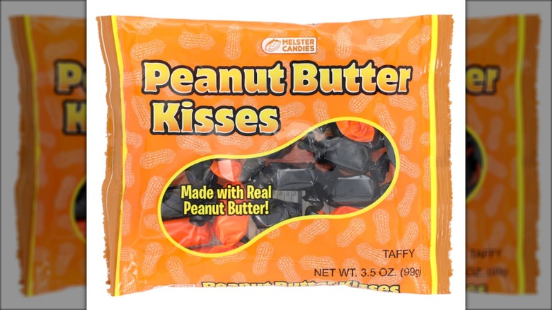 Bag of peanut butter-flavored candy