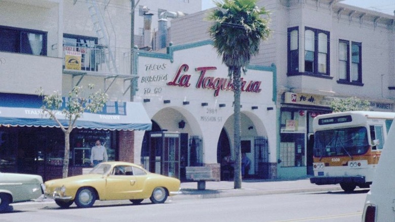 Vintage shot of La Taqueria