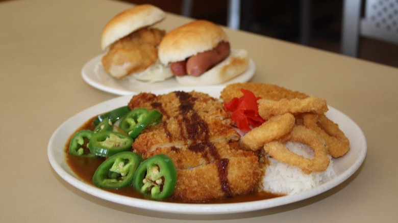 Volcano Curry dishes