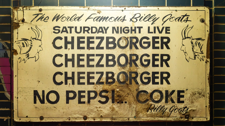 billy goat exterior sign