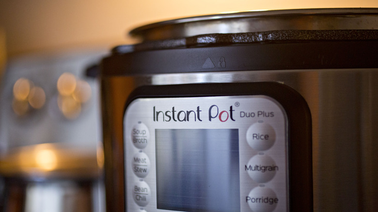 instant pot close up