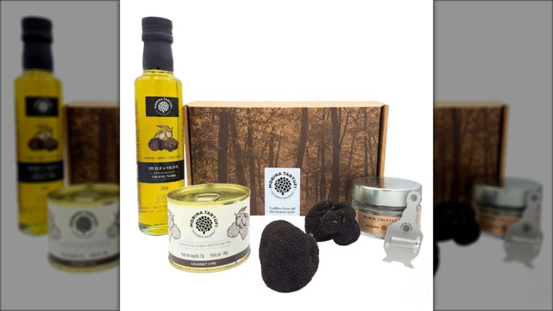 Truffle gift set with slicing tool