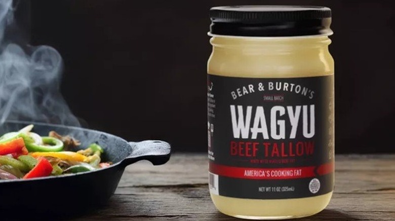 Jar of Bear & Burton's Wagyu Beef Tallow