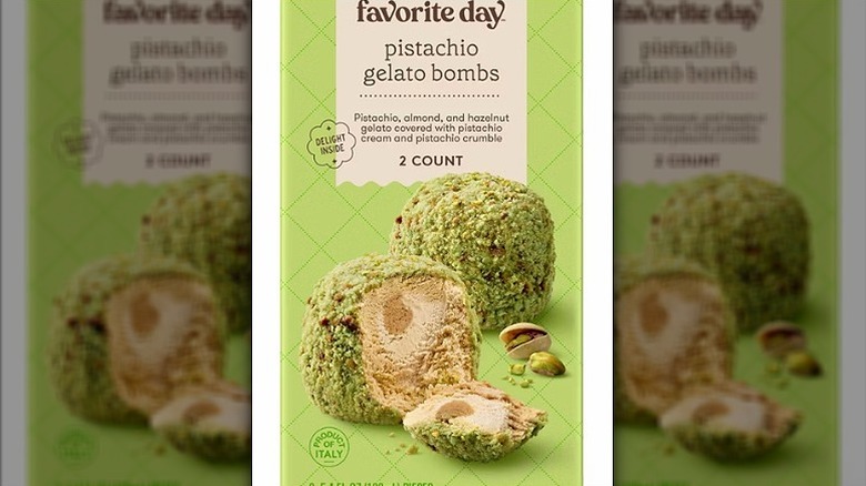 Package of Favorite Day Pistachio Gelato Bombs