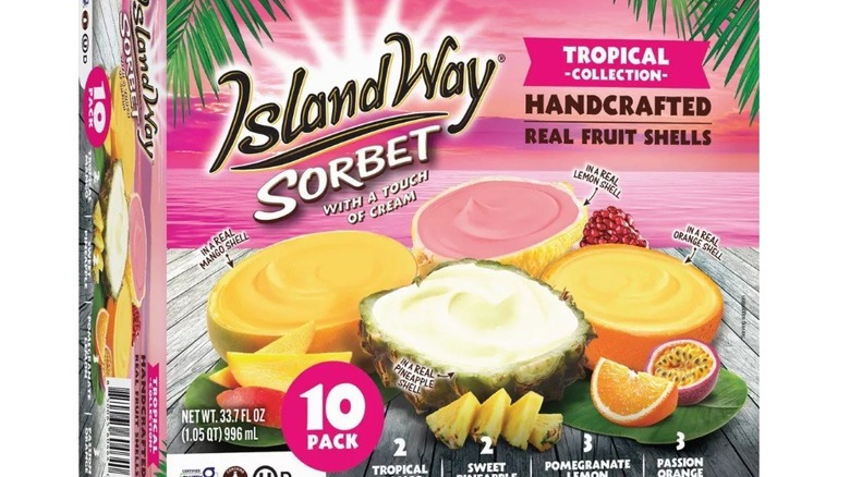 Box of Island Way Sorbet