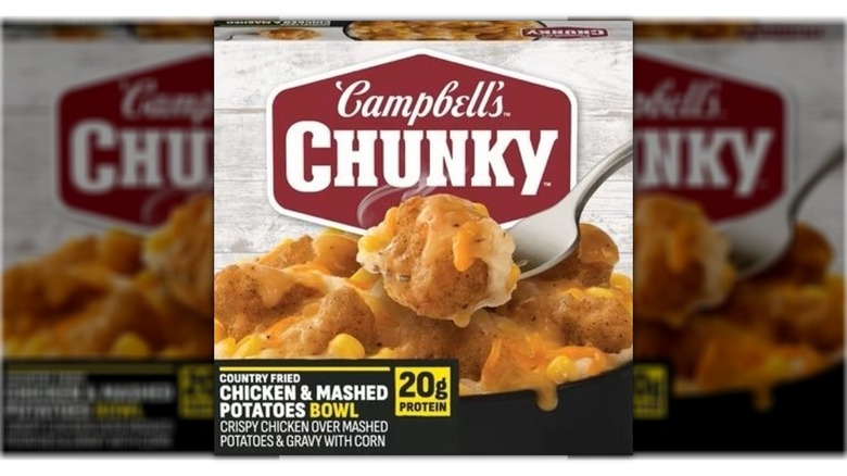 Pack with chicken and mashed potatoes bowl.