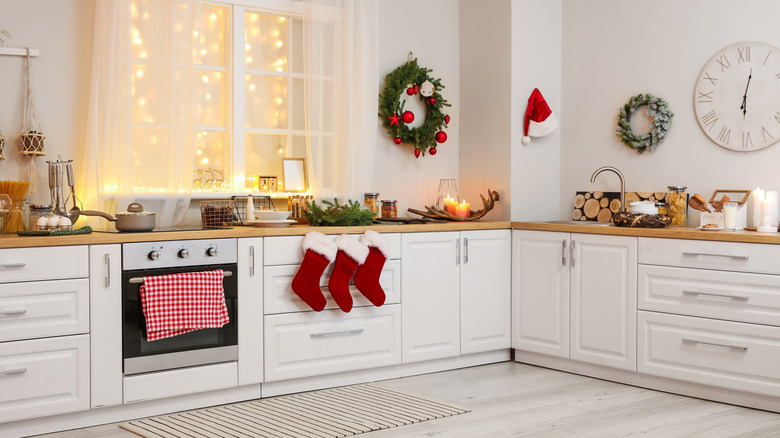 Christmas kitchen