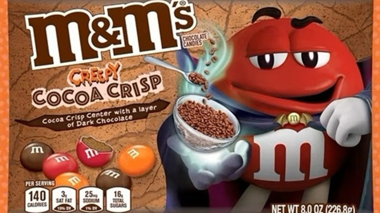 Creepy Cocoa Crisp M&M's