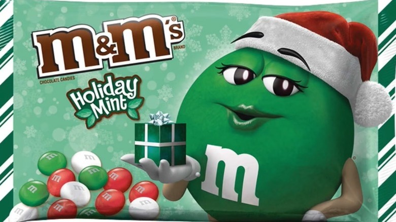 Holiday Mint M&M's