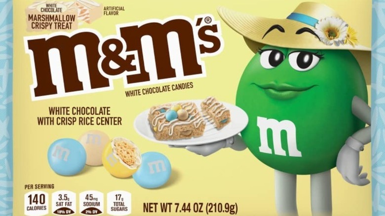Marshmallow Crispy M&M's