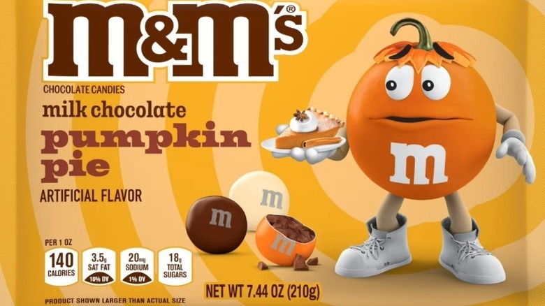 Chocolate Pumpkin Pie M&M's