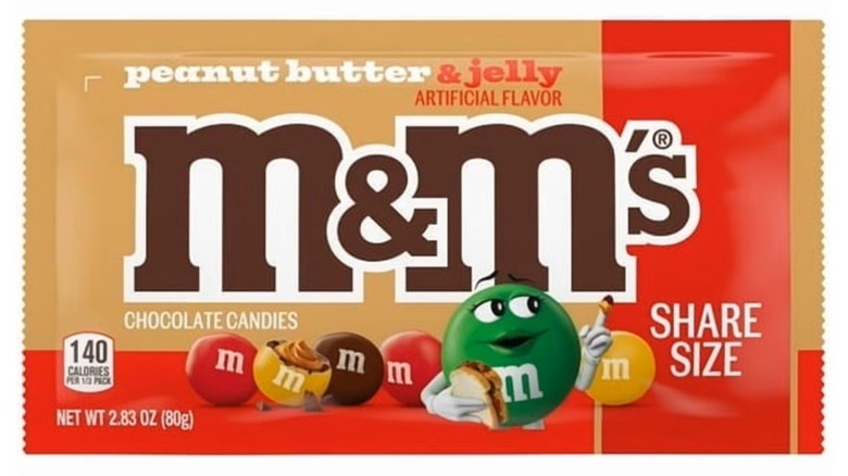 Peanut Butter and Jelly M&M's