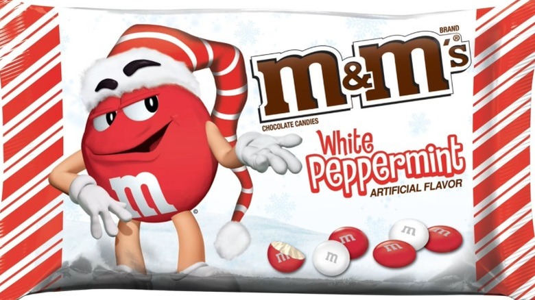 White Chocolate Peppermint M&M's
