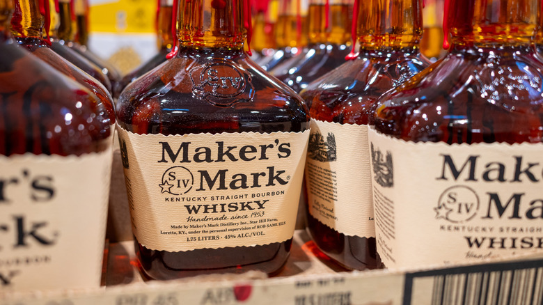 Bottles of Maker's Mark