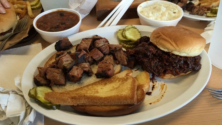 burnt ends with sides