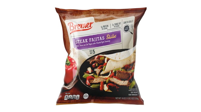 Bremer Steak Fajita skillet meal