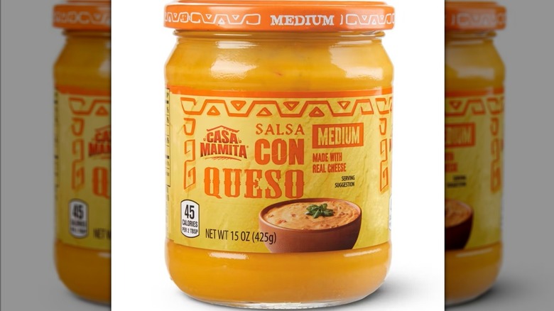 jar of Casa Mamita queso sauce