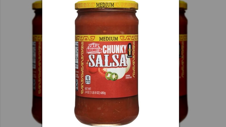 jar of Casa Mamita salsa