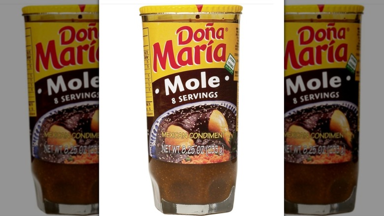 jar of Dona Maria mole