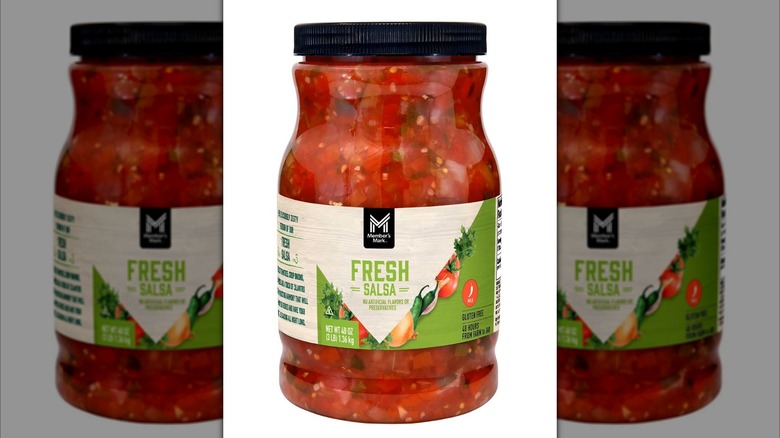 Jar of Member's Mark fresh cantina salsa
