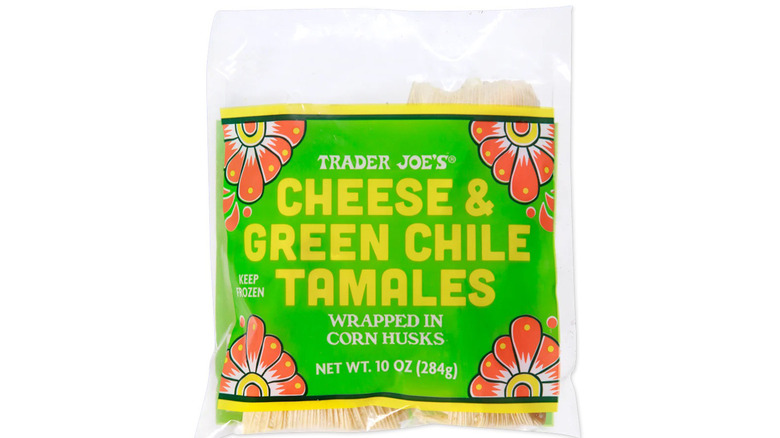 bag of Cheese and Green Chile Tamales