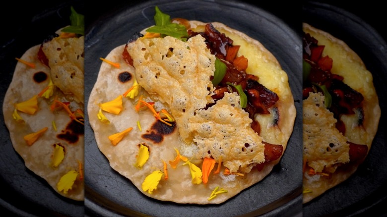 Tacos al pastor at Topolobampo