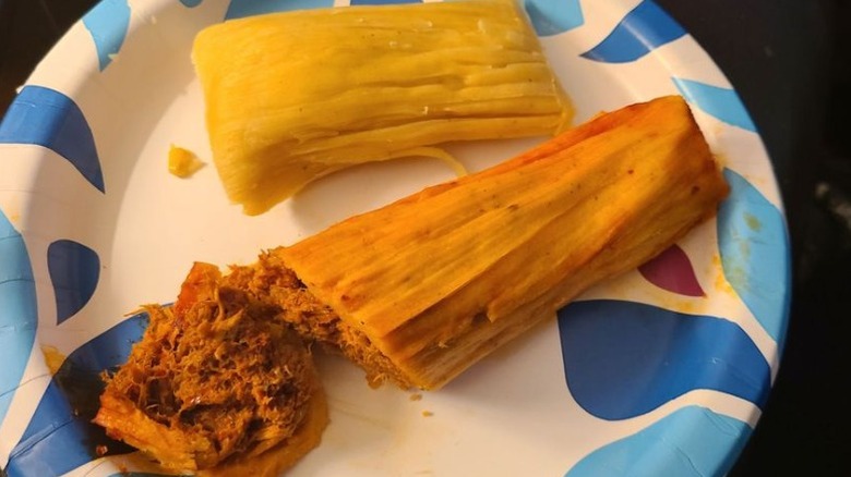 pork and corn tamales