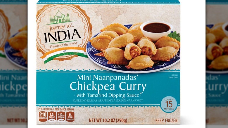 Box of Journey to India Mini Naanpanadas